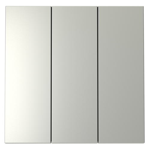 Клавиши для выключателя 3-кл, Сталь, S70 Voltum VLS000505