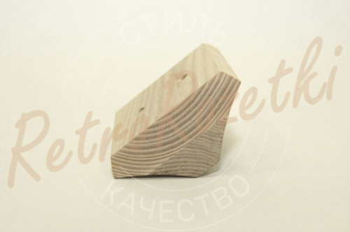 Накладка 1 местная межбрёвенная деревянная 105x105, для наружного монтажа, Clever Wood
