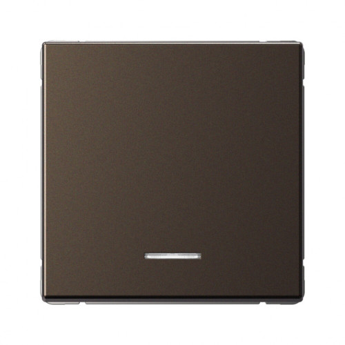 Кнопка без фиксации 1 кл. с подсв., Мокко, ArtGallery SE GAL000616