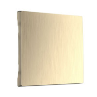 Лицевая панель выключателя 1 кл., Шампань рифленный, Werkel W1119010
