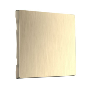 Лицевая панель выключателя 1 кл., Шампань рифленный, Werkel W1119010