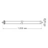Лампа светодиодная Gauss G13 20W 4000К матовая 93029-R