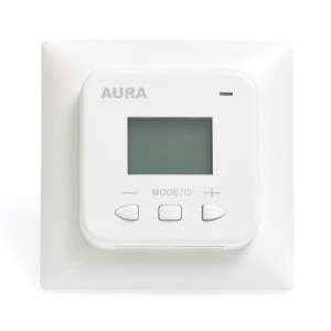 Терморегулятор теплого пола электронный, Белый, AURA LTC 530