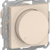 Диммер поворотный 400Вт, Бежевый, AtlasDesign SE ATN000223