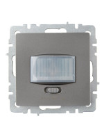 Датчик движения 500Вт., Сталь, Brite IEK BR-MS10-N-150-05-K46