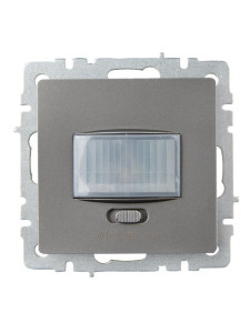 Датчик движения 500Вт., Сталь, Brite IEK BR-MS10-N-150-05-K46