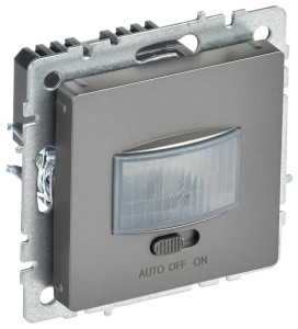 Датчик движения 500Вт., Сталь, Brite IEK BR-MS10-N-150-05-K46