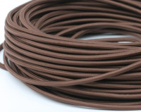 Ретро кабель круглый 2x2,5 Шоколадный, Interior Wire ПДК2250-ШКД (1 метр)