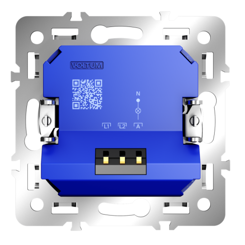 Механизм димера поворотно-нажимного 600 Вт, S70 Voltum VLS0703M
