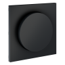 Лицевая панель для диммера поворотно-нажимного, Графит, S70 Voltum VLS002007