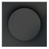 Лицевая панель для диммера поворотно-нажимного, Графит, S70 Voltum VLS002007