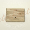 Накладка 1 местная межбрёвенная деревянная 145x105, для наружного монтажа, Clever Wood