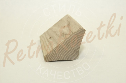 Накладка 1 местная межбрёвенная деревянная 145x105, для наружного монтажа, Clever Wood