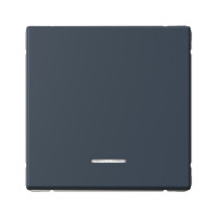 Кнопка без фиксации 1 кл. с подсв., Грифель, ArtGallery SE GAL000716