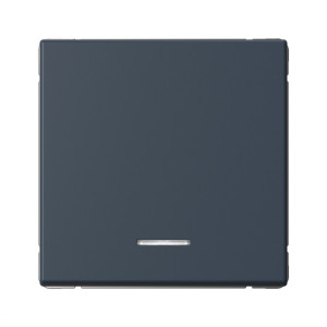 Кнопка без фиксации 1 кл. с подсв., Грифель, ArtGallery SE GAL000716