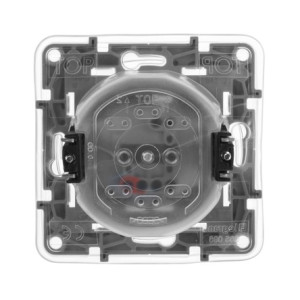 Выключатель 1 клав. проходной герметичный IP44, слоновая кость, Etika Legrand 672300