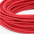Ретро кабель круглый 2x0,75 Красный, Interior Wire ПДК2075-157 (1 метр)