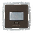 Датчик движения 500Вт., Бронза, Brite IEK BR-MS10-N-150-05-K45