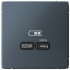 Розетка USB для быстрой зарядки, тип C 65Вт, Грифель, ArtGallery SE GAL000727