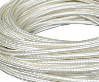 Ретро кабель круглый 2x2,5 Бежевый шёлк, Interior Wire ПДК2250-БЖШ (1 метр)