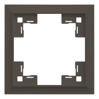 Рамка 1 местная, Капучино, Classic Rikett 35910 CP