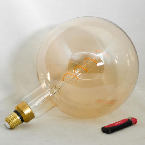 Лампа светодиодная Е27 4W 2200K янтарная GF-L-2108