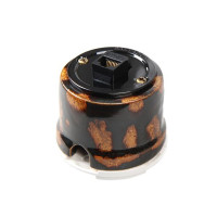 Розетка фарфор компьютерная RJ45, экзотик Salvador OP.INT.EX