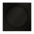 Лицевая панель для диммера поворотно-нажимного, Черный матовый, S70 Voltum VLS002008