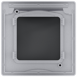 Рамка 1 местная, герметичная IP44 с крышкой, алюминий,  INSPIRIA Legrand 673922