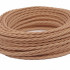 Ретро кабель витой 2x2,5 какао, Interior Wire ПРВ2250-ККО