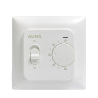Терморегулятор теплого пола механический, белый, AURA LTC 230