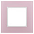 Рамка 1 местная, Розовый, Эра Elegance 14-5101-30