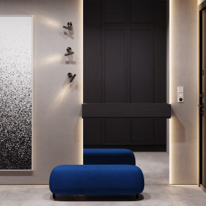 Лицевая панель для диммера поворотно-нажимного, Хлопок, S70 Voltum VLS002013