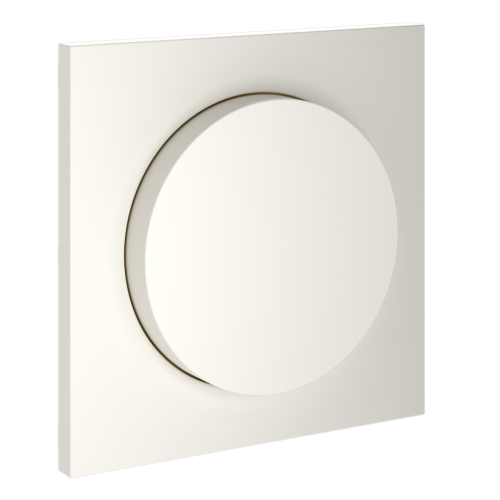 Лицевая панель для диммера поворотно-нажимного, Хлопок, S70 Voltum VLS002013