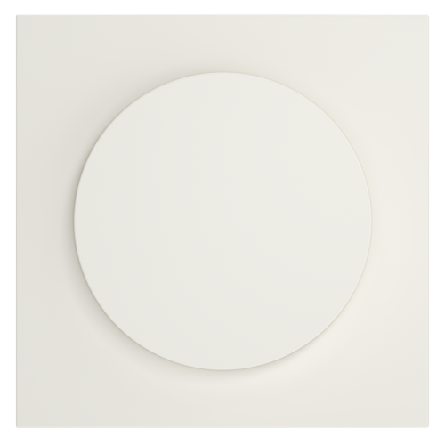 Лицевая панель для диммера поворотно-нажимного, Хлопок, S70 Voltum VLS002013