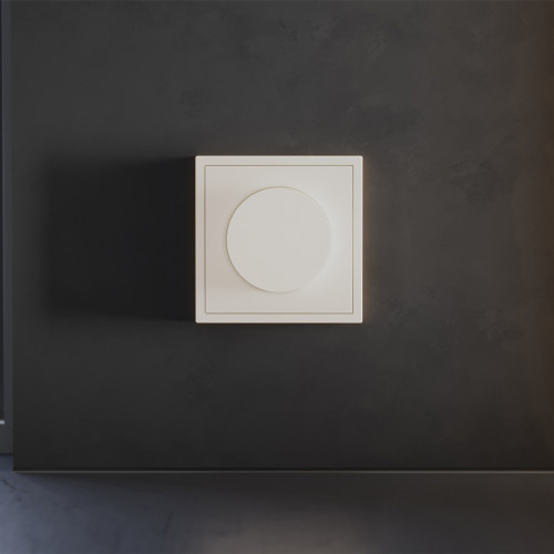 Лицевая панель для диммера поворотно-нажимного, Хлопок, S70 Voltum VLS002013