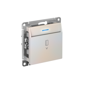 Выключатель карточный для гостиниц с подсветкой, Жемчуг, AtlasDesign SE ATN000414