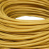 Ретро кабель круглый 2x0,75 Песочное золото, Interior Wire ПДК2075-ПЧЗ (1 метр)