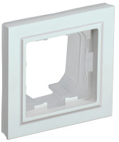 Рамка 1 местная влагозащищенная IP44, Жемчуг, Brite IEK BR-M12-44-K36