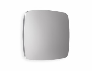 Лицевая панель заглушки с суппортом, Сталь матовый, OMEGA Quant Ambrella Volt OP5160