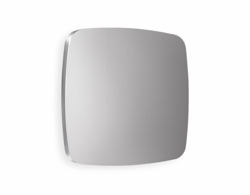 Лицевая панель заглушки с суппортом, Сталь матовый, OMEGA Quant Ambrella Volt OP5160