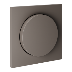 Лицевая панель для диммера поворотно-нажимного, Капучино, S70 Voltum VLS002014