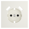 Лицевая панель для розетки с З/К и шторками, с USB A+A, Хлопок, S70 Voltum VLS000913