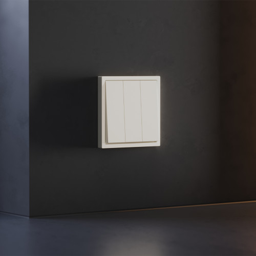 Клавиши для выключателя 3-кл, Хлопок, S70 Voltum VLS000513