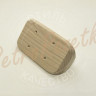 Накладка 2 местная межбрёвенная деревянная 164x105, для наружного монтажа, Clever Wood