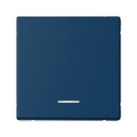 Кнопка без фиксации 1 кл. с подсв., Аквамарин, ArtGallery SE GAL001116