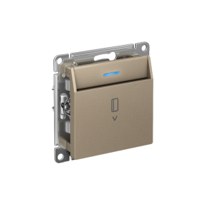 Выключатель карточный для гостиниц с подсветкой, Шампань, AtlasDesign SE ATN000514