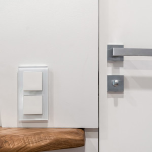 Рамка 2 местная стекло, Белый, Favorit Werkel W0021101