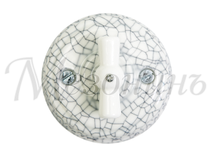 Выключатель фарфоровый 2 кл. (4 положения), Affresco, ТМ МезонинЪ GE70401-23