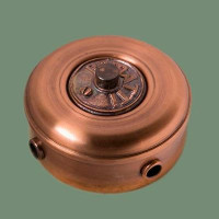 Распаечная коробка из меди D95, светлая медь, Romatti RD33-95L-16